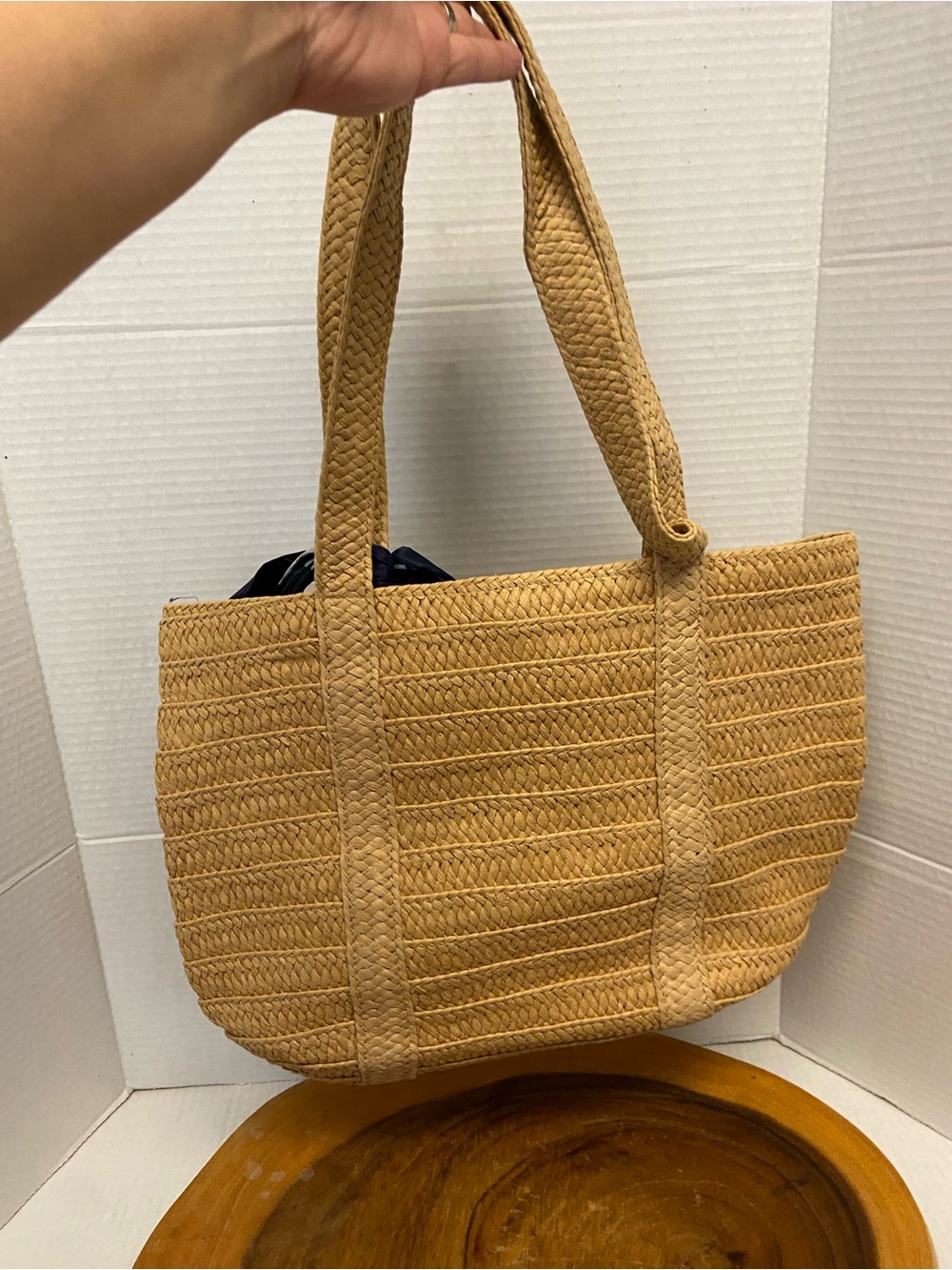 Draper James Spring Summer woven tote - Picture 2 of 10